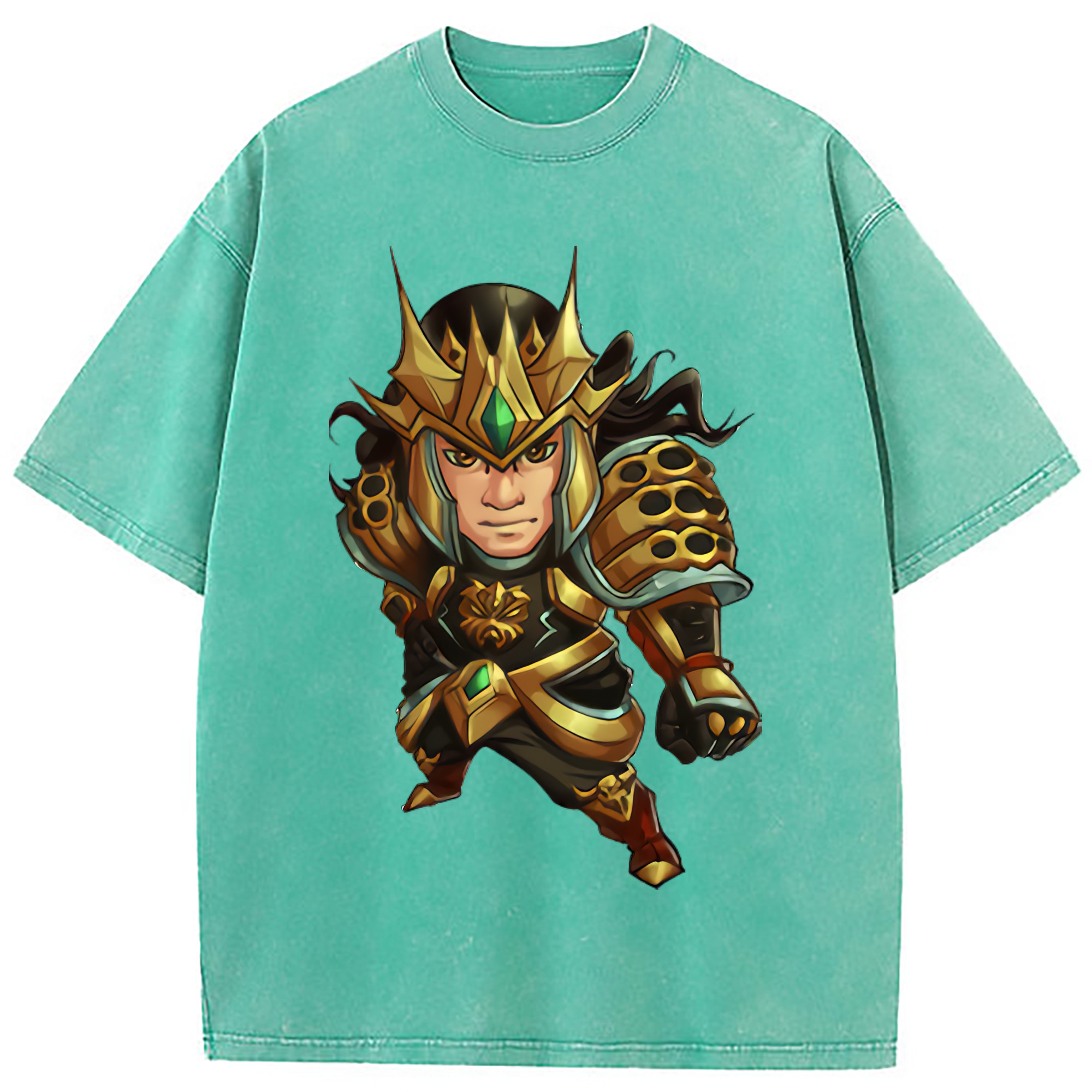 （画像用） リーグ・オブ・レジェンド League of Legends LOL 綿100% ヴィンテージ風 半袖Tシャツ（フロントプリント）